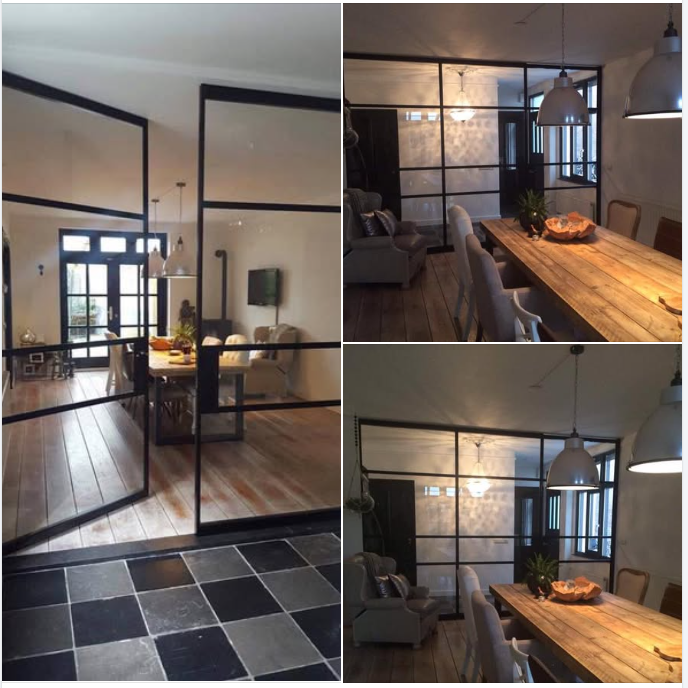 Louvre deuren woonkamer